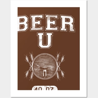 BEER U Posters and Art